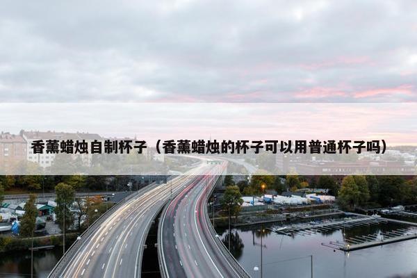 香薰蜡烛自制杯子(香薰蜡烛的杯子可以用普通杯子吗) 香薰蜡烛自制杯子(香薰蜡烛的杯子可以用普通杯子吗)